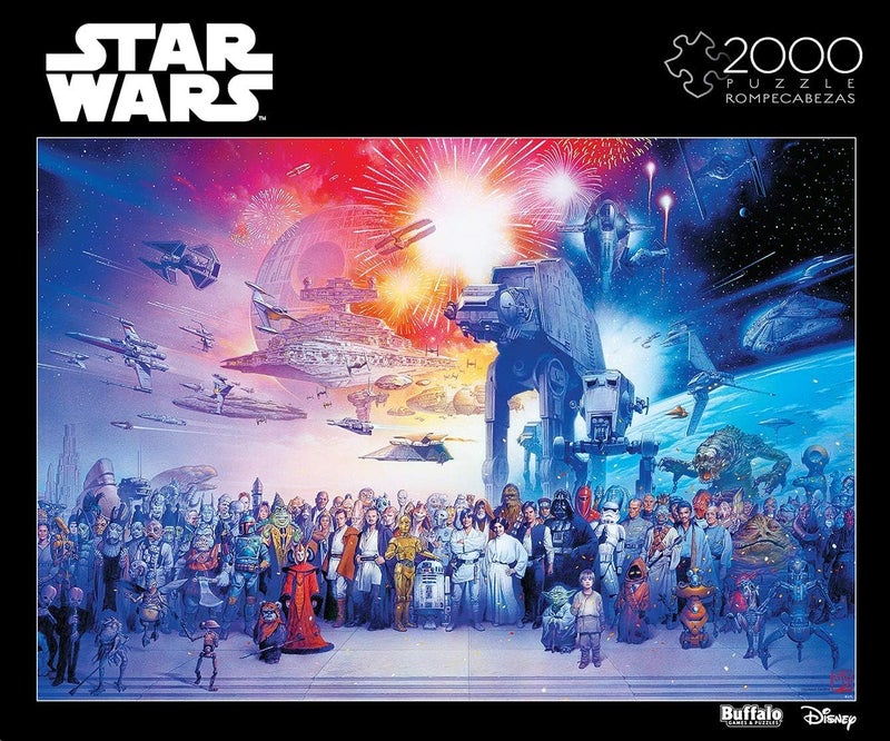 Buffalo Games - Star Warsâ„¢ - You were The Chosen One - 2000 Piece Jigsaw Puzzle for Adults - Challenging Puzzle Perfect for Game Nights - Finished Size is 38.50 x 26.50 - Image 3